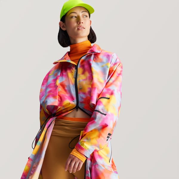 Amarillo Parka larga adidas by Stella McCartney Printed