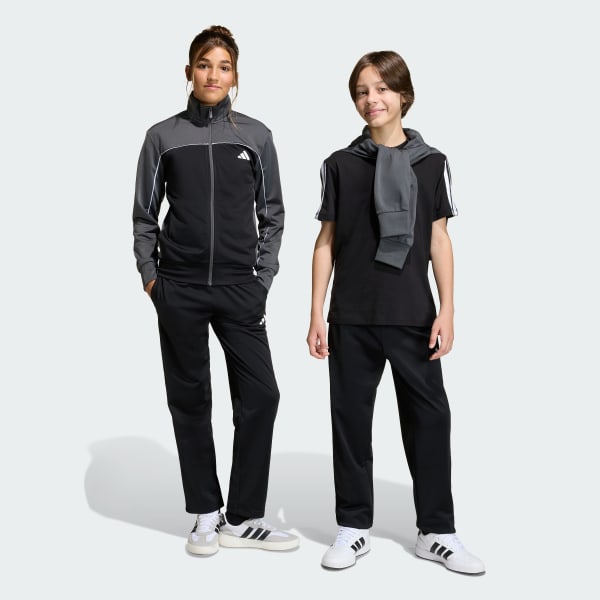 Gris Conjunto Deportivo Colour Pop Tejido de Tricot para Niños