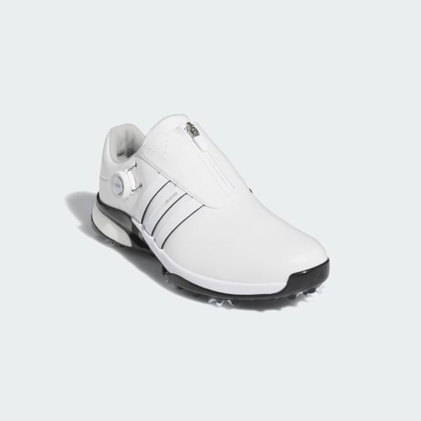 White Tour360 24 BOA Wide Golf Shoes