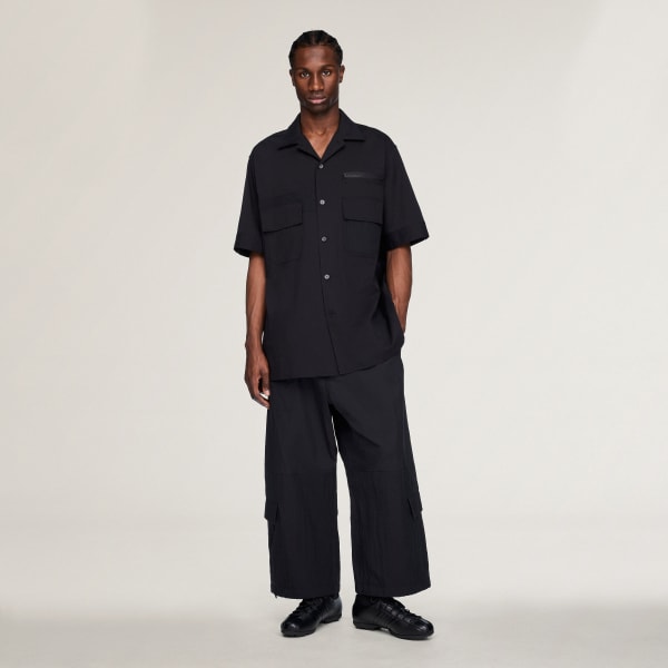 Black Y-3 UT SHORT SLEEVE SHIRT