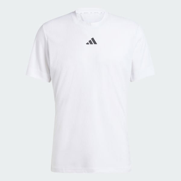 สีขาว เสื้อยืดเทนนิส Pro AIRCHILL FreeLift