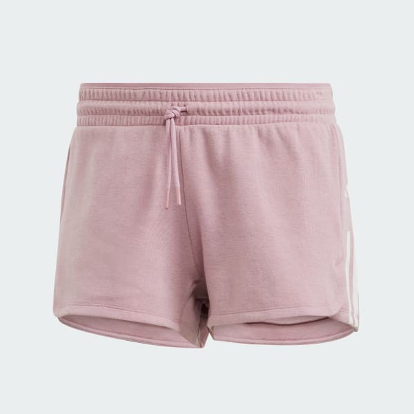 Pink Train Essentials Cotton 3-Stripes Pacer Shorts