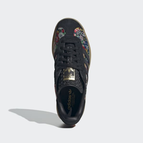 【24.0】アディダス JI2572 Gazelle Bold Liberty adidas Gazelle Bold x Liberty London Shoes - Black | Free