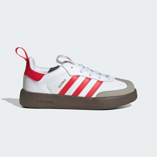 White Adifom Samba 360 Shoes Kids