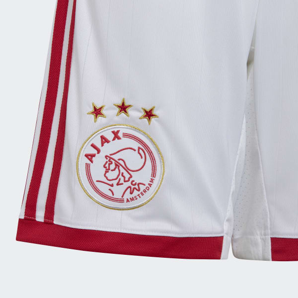 White Ajax Amsterdam 22/23 Home Shorts CE038