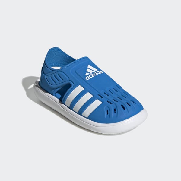 Mau-xanh-da-troi Dép Sandal Bít Mũi Đi Nước Mùa Hè