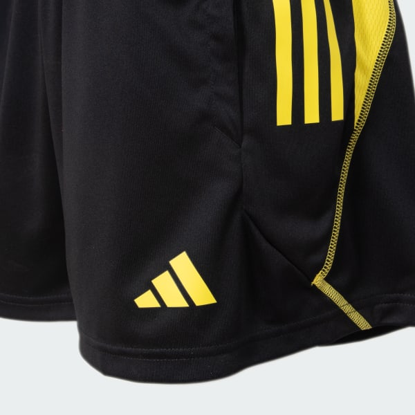 Preto Shorts Treino Flamengo Feminino 24/25