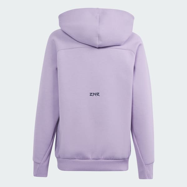 Roxo Moletom Capuz Infantil adidas Z.N.E.