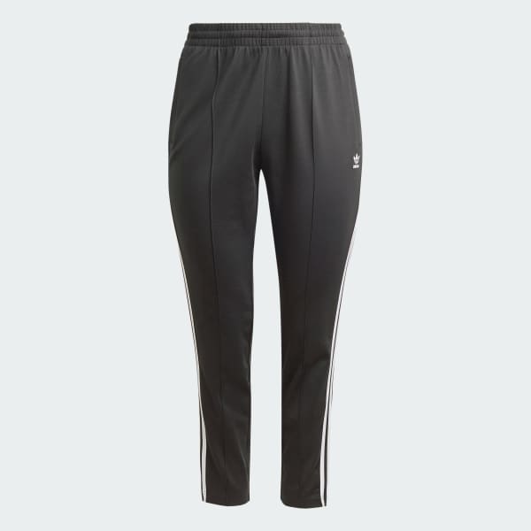 Μαύρο Adicolor SST Track Pants (Plus Size)