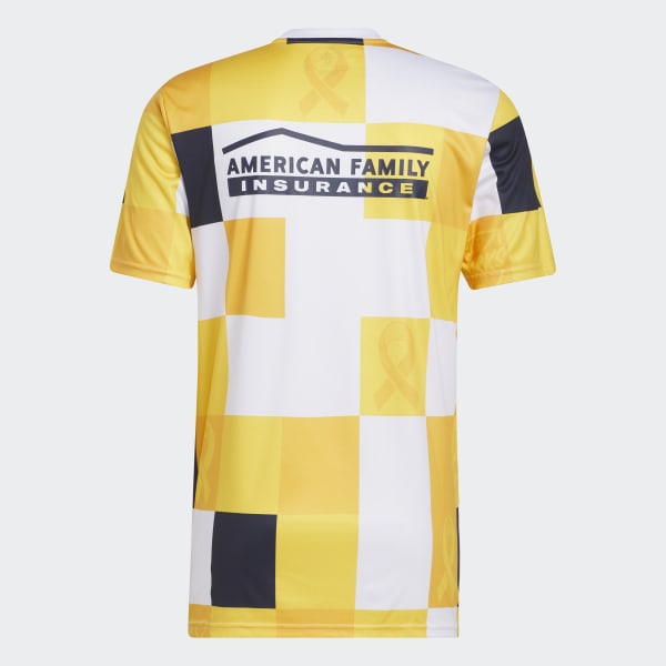 adidas Atlanta United FC Kick Childhood Cancer PreMatch Jersey Multi