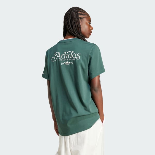 Green Graphic Loose Tee