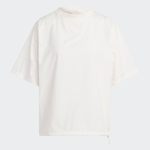 Λευκό City Escape Loose-Fit Tee