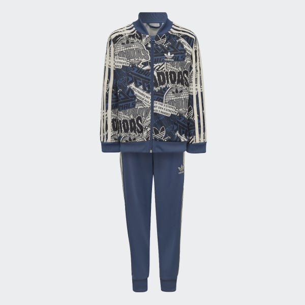 Adidas printed tracksuit new arrivals
