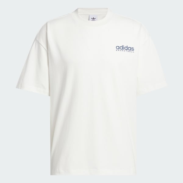 Blanc T-shirt graphique adidas Sport Design Studio Players