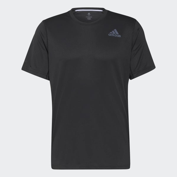Negro Camiseta de Running adidas HEAT.RDY BL824