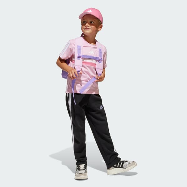 Rosado Polo Seasonal Essentials Tiberio Tricot 3 Tiras para niños