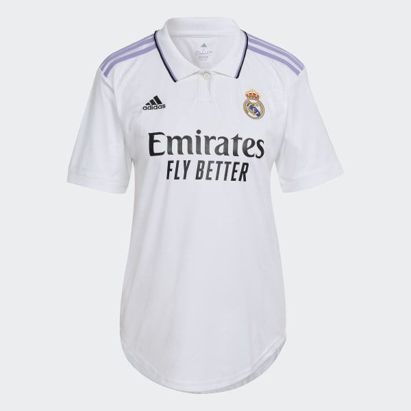 White Real Madrid 22/23 Home Jersey CK343