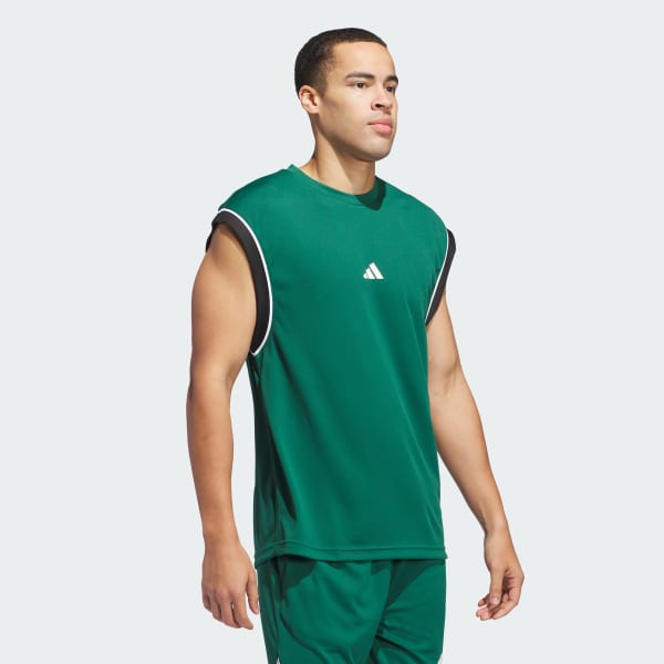 Vert Débardeur sans manches adidas Basketball All-World