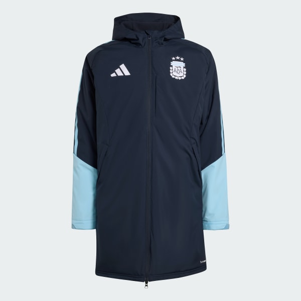 Azul Parka de Selección Argentina 26 Tiro Stadium