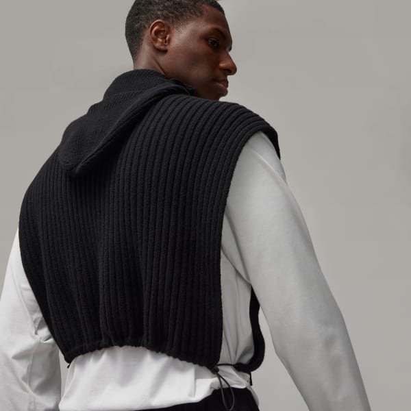 adidas Y-3 Hooded Vest - Black | Free Shipping with adiClub