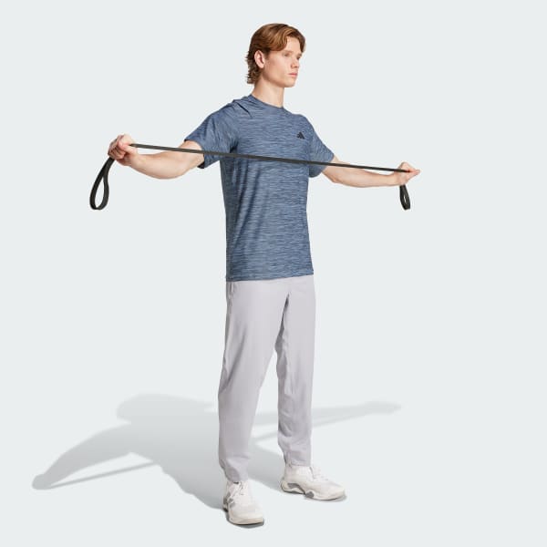 Azul Remera de Entrenamiento Train Essentials Elástica