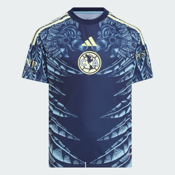 adidas Jersey Visitante Club América 25/26 Para Niños Azul