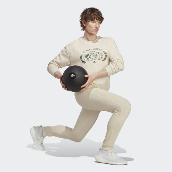 Beige Sports Club Sweatshirt