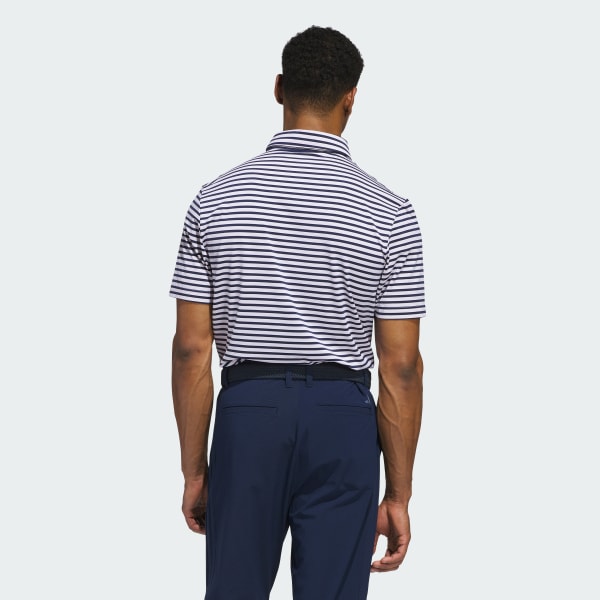 bílá Ultimate365 Stripe Polo Shirt