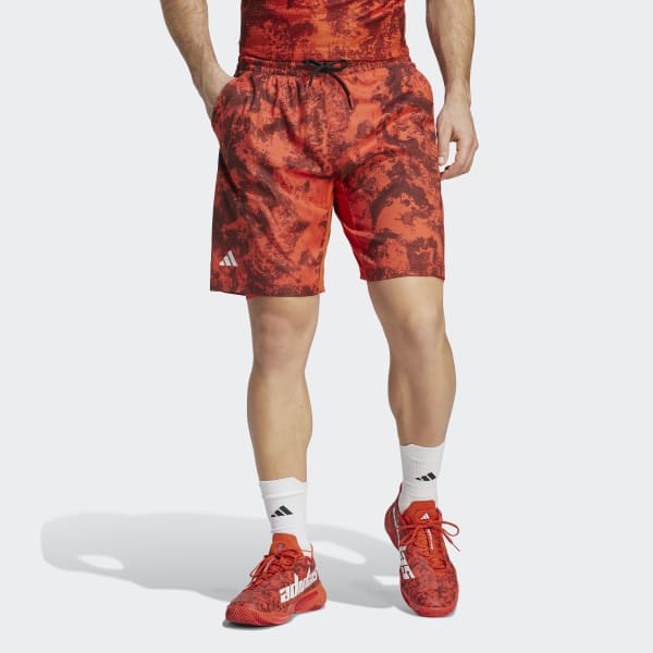 adidas Tennis Paris HEAT.RDY Two-in-One Shorts - Red | Men's