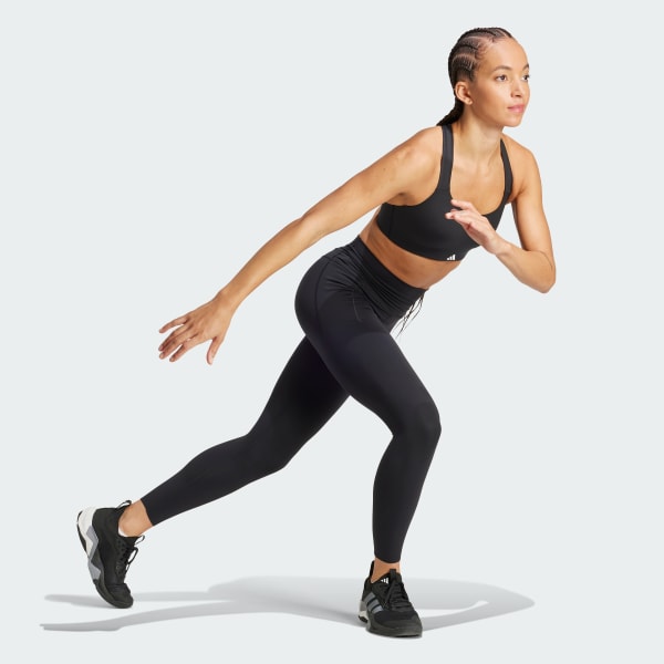 Preto Sutiã de desporto Luxe TLRD Impact com sustentação elevada