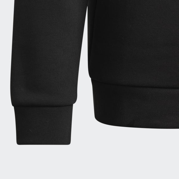 Noir Sweat-shirt ras-du-coup Juventus Essentials Trefoil BVW80