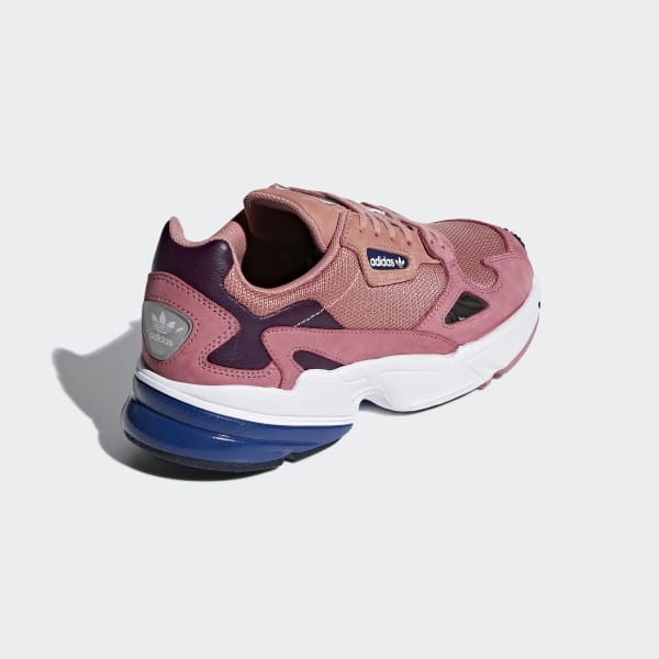 adidas falcon w raw pink & dark blue