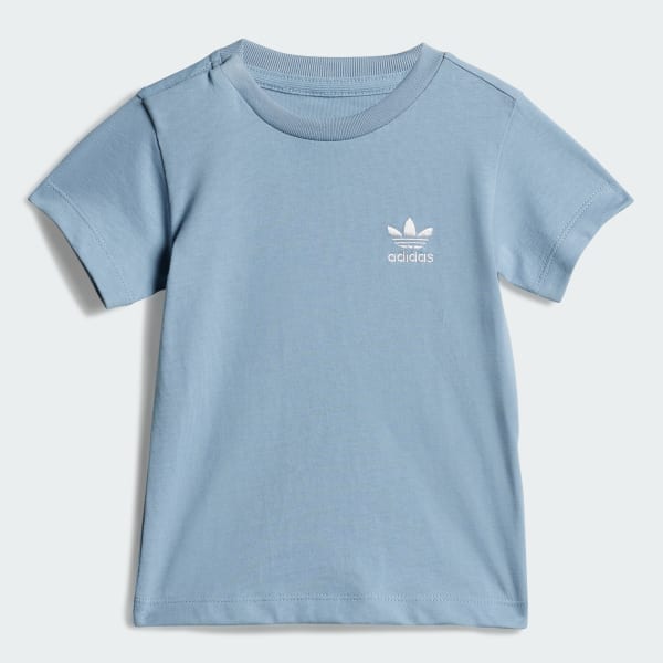 Blue Shorts Tee Set Kids