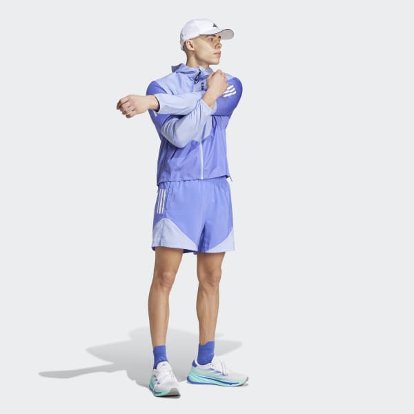 adidas ジャケット アディダス オウン ザ ラン AEROREADY ジャケット - ブルー