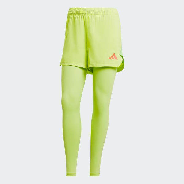 Yellow Tiro 24 Pro Goalkeeper Leggings