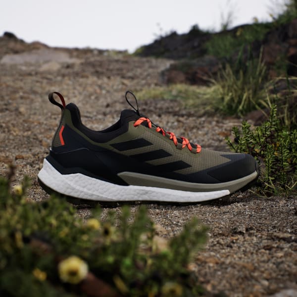 adidas Terrex Free Hiker 2.0 Low Gore Tex Hiking Shoes Green Free Shipping with adiClub adidas US