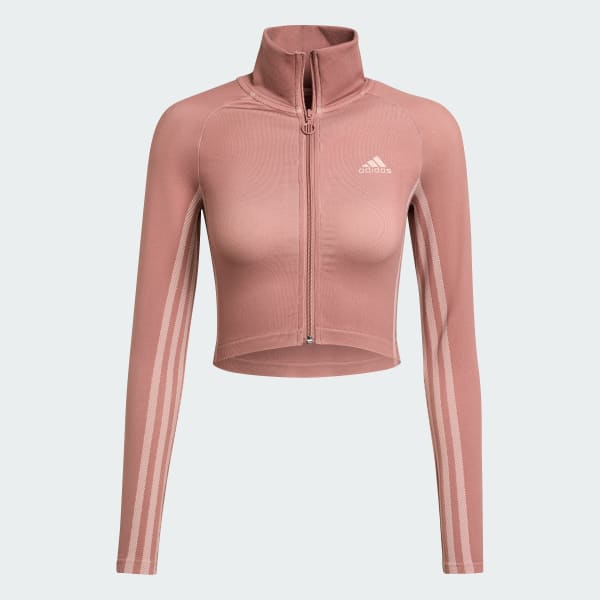 Rosa Chaqueta sin costuras Firebird