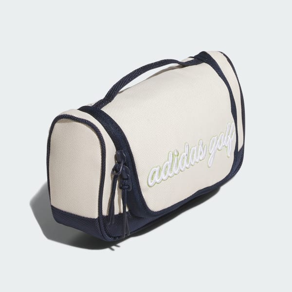 White Graphic Hanging Pouch