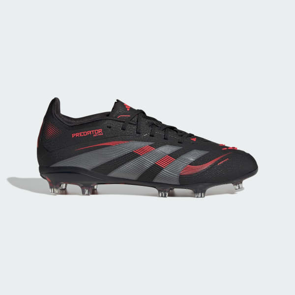 Μαύρο Predator Elite Firm Ground Boots Kids