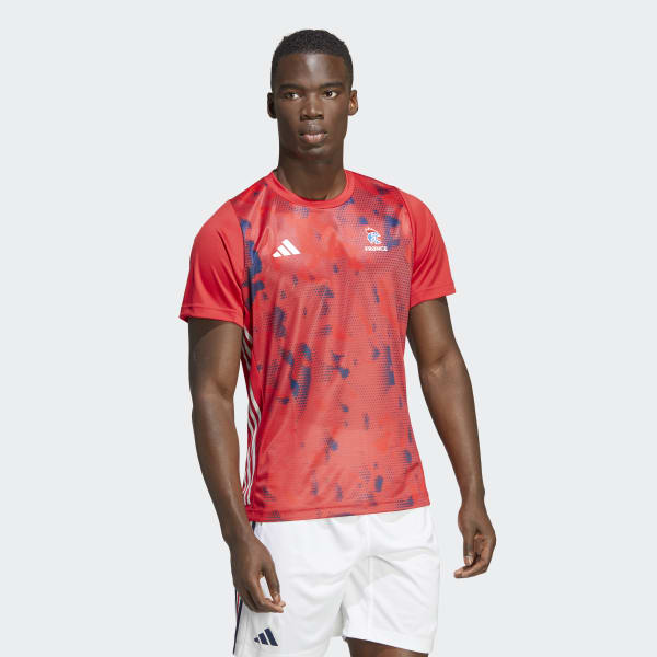 Rot Frankreich Handball T-Shirt
