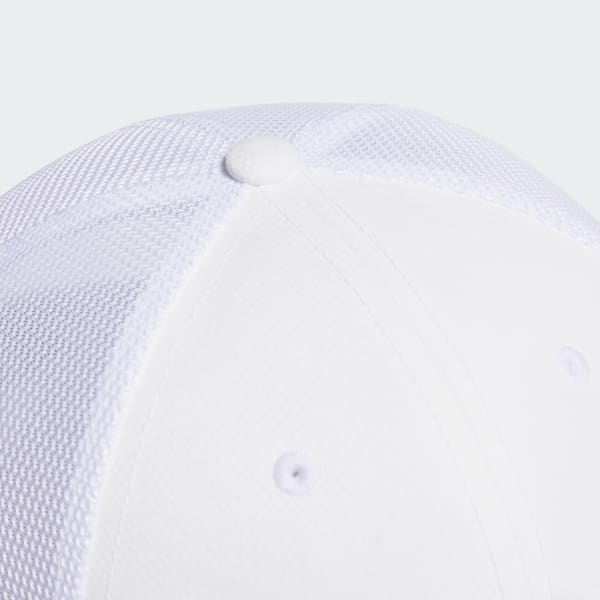ホワイト 【ゴルフ】サイドロゴ メッシュキャップ
