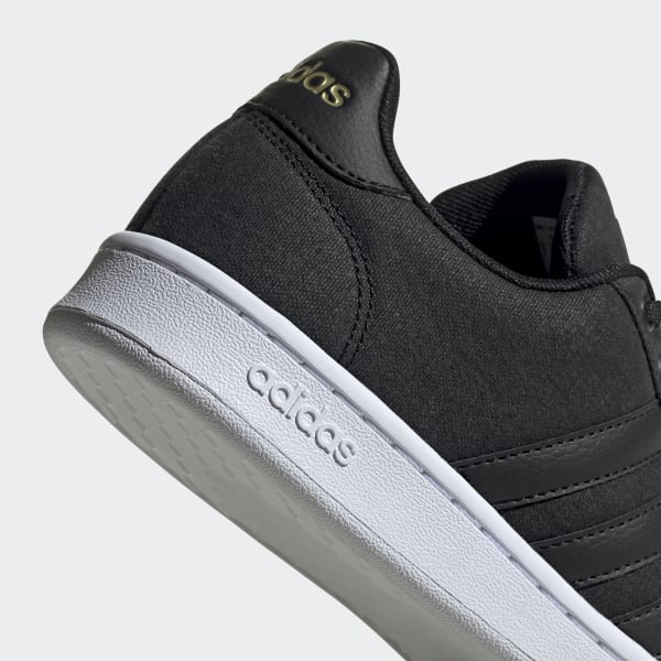 Adidas grand court mujer negro online