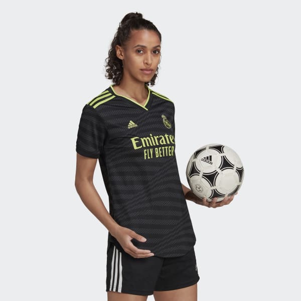 Black Real Madrid 22/23 Third Jersey