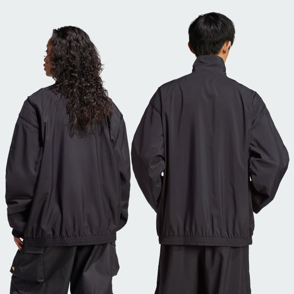 Negro Track Top Ranted Cut Line