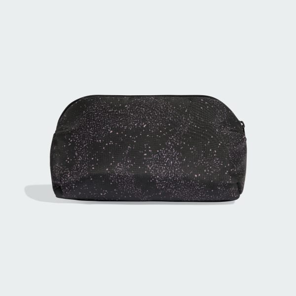 Black ADIDAS DEFENDER GRAPHIC COSMETIC POUCH