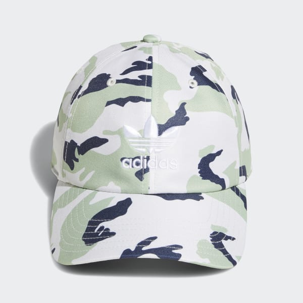 Green Relaxed Camo Trefoil Hat