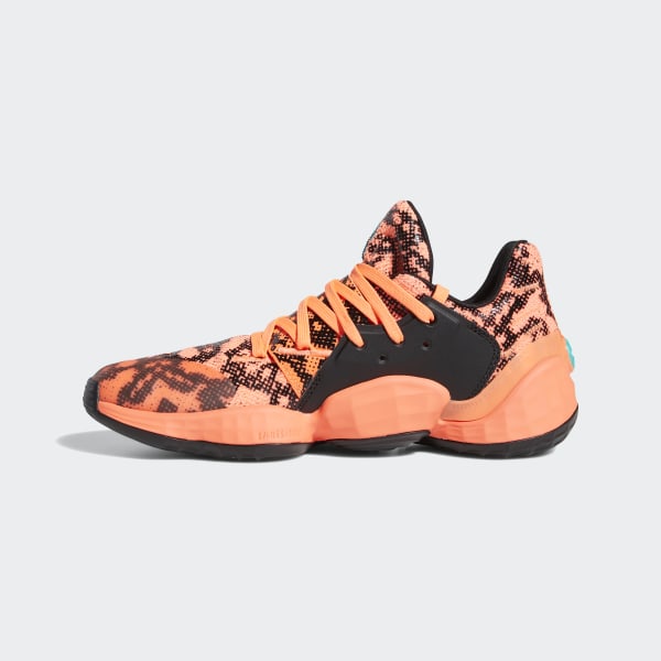 harden orange shoes