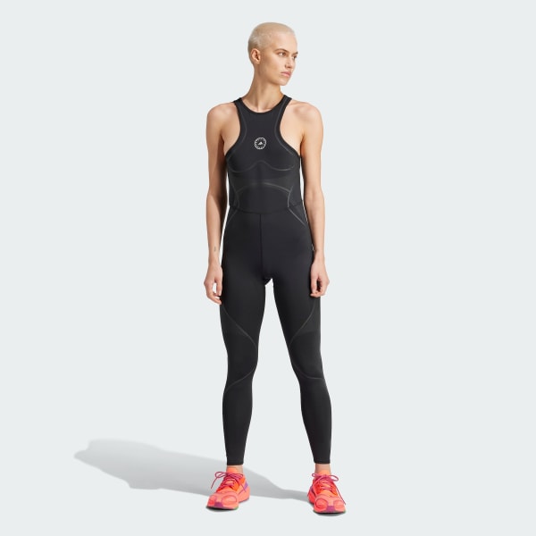 Black adidas by Stella McCartney TruePace Running All in One