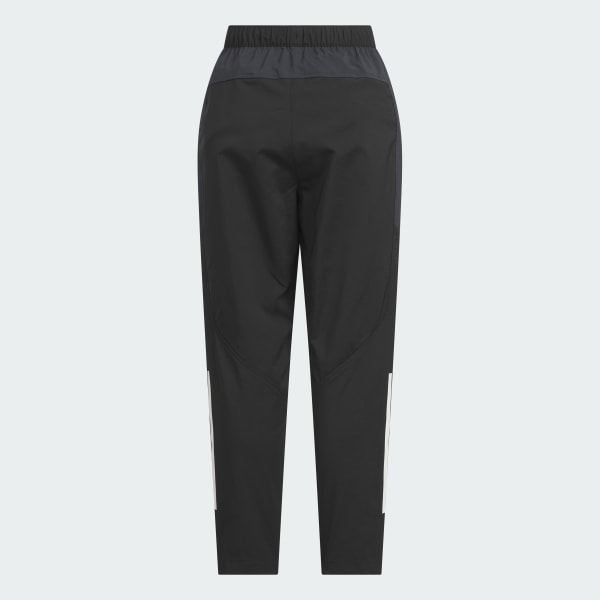 ブラック エッセンシャルズ カモ パック レギュラーフィット ライト ウーブン フルレングス トラックパンツ