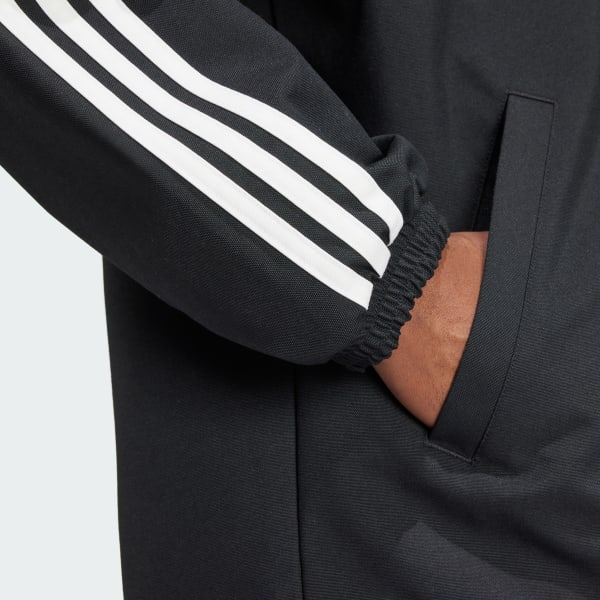 Adidas Adicolor Mesh Coach Jacket Men Black XSTP